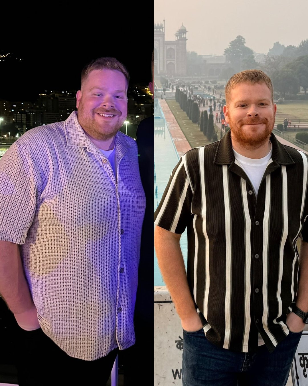 Chris's transformation